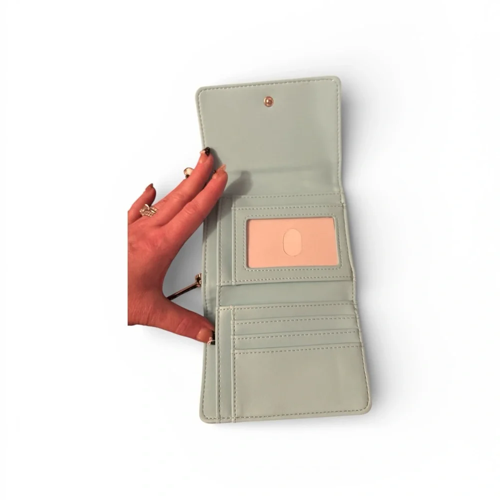 Loungefly Blue Wallet with Disney Castle and Characters - Picture 3 of 6